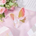 thumbnail image 3 of CRASPIR Butterfly Figurines Flying Butterfly Holographic Glass Cut Ornament Statue Sculpture Gifts Animal Collectible for Home Bedroom Desktop Display Wedding Christmas Decor Holiday Clear DIY, 3 of 9