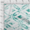 thumbnail image 2 of oneOone Viscose Chiffon Sea Green Fabric Geometrical Water Color Sewing Craft Projects Fabric Prints By Yard 42 Inch Wide, 2 of 4