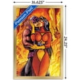 thumbnail image 3 of Marvel Comics - Hawkeye and Spider Woman - Avengers #17 Wall Poster, 14.725" x 22.375", Framed, 3 of 3