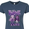 thumbnail image 3 of Bratz - Purple Power Dolls - Juniors Fitted Graphic T-Shirt, 3 of 5