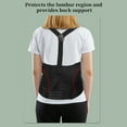 thumbnail image 3 of Unique Bargains Pregnancy Belly Band Shoulder Strap Support Brace Small Black, 3 of 7