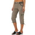 thumbnail image 2 of High Waist Ladies Overalls Casual Pants Cotton Linen Shorts Thin Loose Wide Leg Pants, 2 of 5