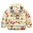 thumbnail image 2 of Toddler Boys Girls Puffer Jackets Coats Kids Winter Warm Hooded Coat Outwear 2-7T, 2 of 3