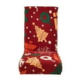 thumbnail image 2 of Chmadoxn Christmas Chair Covers, Christmas Dining Chair Covers, Stretch Xmas Chair Slipcovers Seat Protector, Washable Kitchen Chair Covers for Dining Room, Christmas Decorations, Holiday Party, 2 of 6