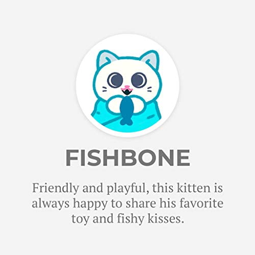 Purritos 7 Inch Cat In Blanket Plush Series 2 Fishbone