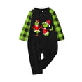 thumbnail image 2 of Pijamas navideños a juego Grinch - TKing Fashion 2024 Nuevos conjuntos de pijamas navideños familiares a juego Grinch, pijamas navideños navideños para parejas, adultos y niños, 18 Meses, 2 of 3