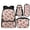 Cherry Capybara, variant on KUIFORTI Green Axolotl Backpack with Lunch Box, 4Pcs Kids School Bag Set for Boys Girls Elementary School, Cool Bookbag with Pencil Case Water Bottle Sleeve Back to School Essentials Gifts