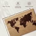 thumbnail image 6 of Elephant Stock World Of Coffee Wall Art - Horizontal Canvas Wall Art - Dining Room Wall Decor - Map Canvas - Brown And Beige Decor - 30" x 20", 6 of 8