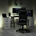 thumbnail image 5 of RESPAWN Ergonomic & Lumbar Support Swivel Gaming Chair, Black, 5 of 20