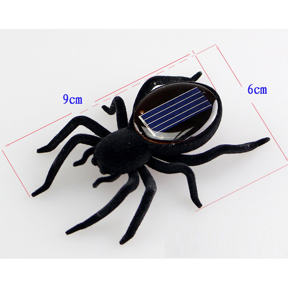Mini Solar Energy Power Robot Spider Gadget Eco Education Toy Cool 