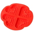 thumbnail image 2 of Moule à gaufres en forme de cœur en silicone de qualité supérieure pour enfants, 2 of 5