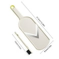 thumbnail image 3 of Vacemry Under $5 Multi-Functional Vegetable Slicer, Stainless Steel Grater with Container, 5-in-1 Kitchen Mandoline Slicer, Food Chopper Shredder for Potato Carrot, 3 of 6
