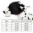 thumbnail image 3 of Máscara para ojos con gorro para perros, máscara para la ansiedad de mascotas, bozal con collar para gatos con sombreado para el aseo y antimareos en el coche., 3 of 6