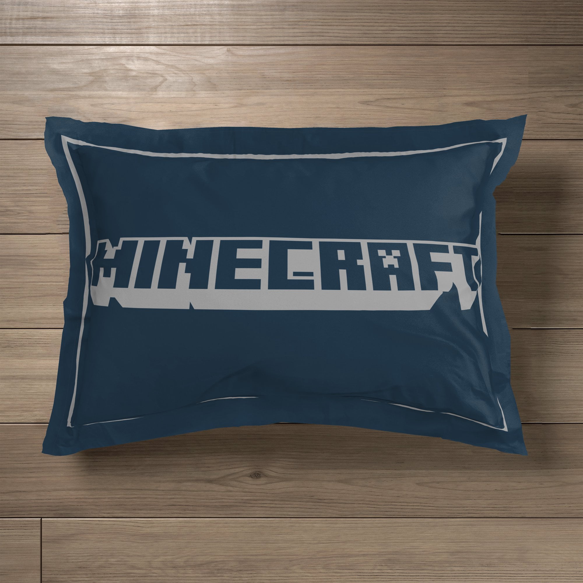 Minecraft Kids 5-Piece Twin Bed-in-a-Bag Set, Microfiber, Green, Mojang