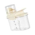 thumbnail image 1 of DOLITY Rice Container Kitchen Organization Cereal Container for Flour Rice Pet Food Cream 1.2L, 1 of 9
