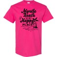 thumbnail image 3 of Inktastic Myrtle Beach is My Happy Place with Palm Trees T-Shirt, 3 of 5