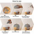 thumbnail image 5 of 180ML USB Electric Essential Oil Diffuser, Mini Humidifier for Home, Office, Bedroom, Auto Shut Off / 7 Color Lights / Quiet, 5 of 5