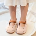 thumbnail image 7 of Toddler Girls Solid Round Toe Princess Dress Shoes, Non Slip Soft Comfort Sole Slip On Casual Footwear for Little Girls Daily Outfits Khaki 7-8 Years, 7 of 7