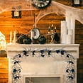 thumbnail image 1 of LSLJS Halloween Garland Halloween Decorations Simulation Dead Branch Rattan Halloween Black Maple Leaf Tree Branch Indoor Holiday Decoration Artificial Maple Leaves Decorative Garland, 1 of 2