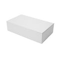 thumbnail image 2 of creative hobbies ready to decorate white paperboard box with hinged lid, 8.5 x 5 x 2.25 inches -pack of 3, 2 of 5