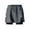 Gray, variant on Men Swim Trunks with Pocket Quick Dry Breathable Shorts for Summer Beach Pool Cruise Black,S