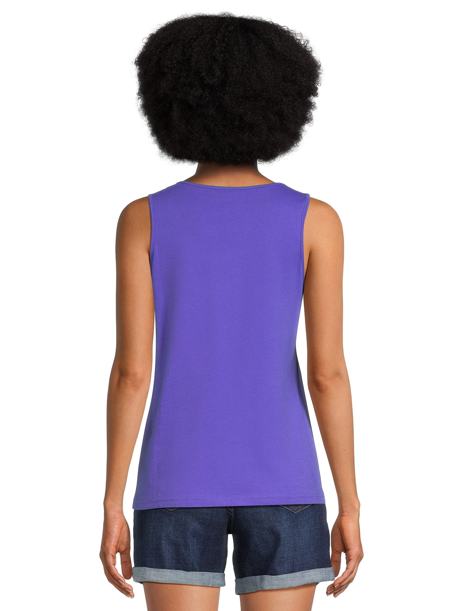 RealSize Women's Jersey Tank Top, Sizes XS-3XL