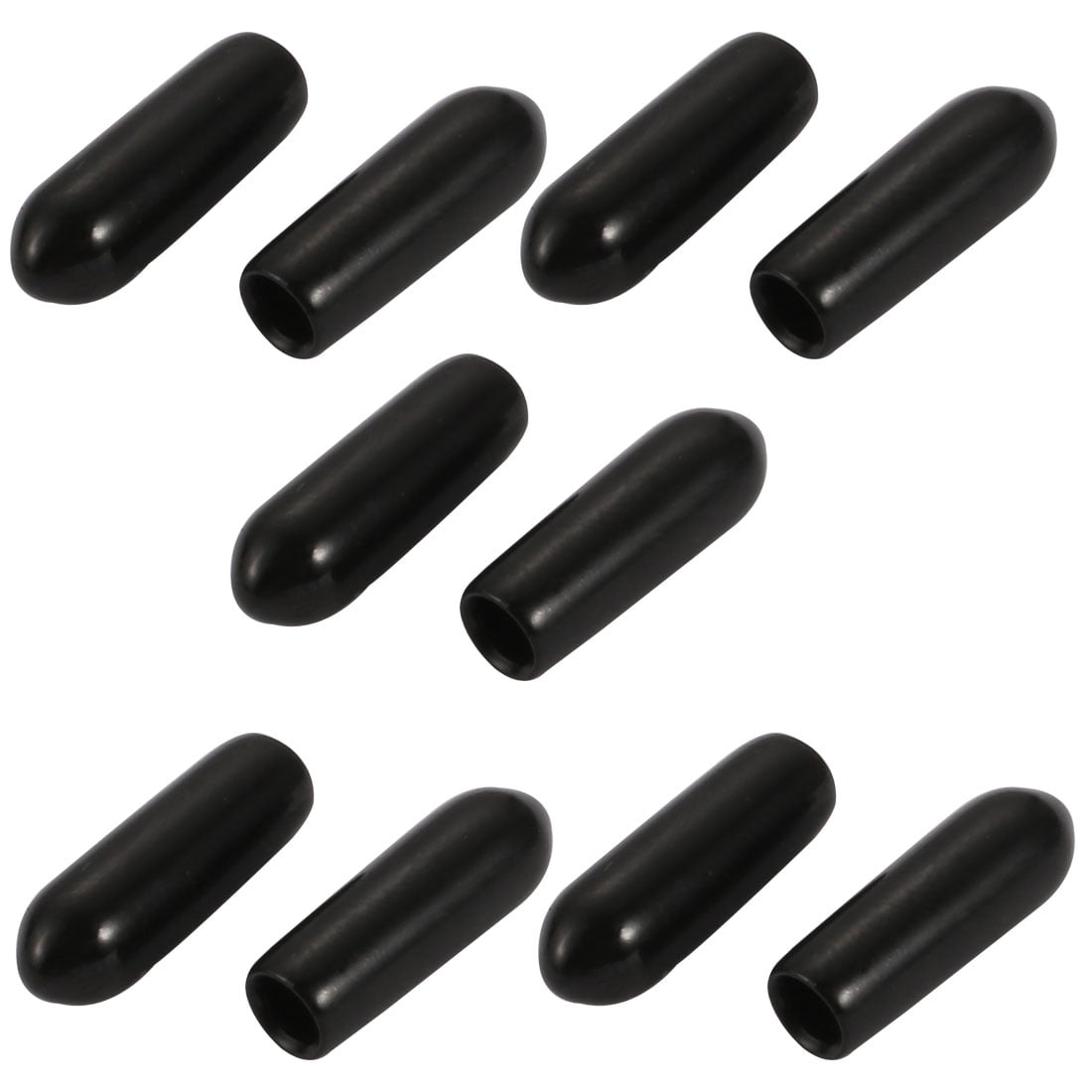 Fittings KuierShop TM 20Pcs 25mm Inner Dia PVC Flexible Vinyl End Cap Screw Thre