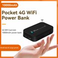 thumbnail image 4 of 4G LTE Router móvil 10000mAh Cargador portátil Wifi para red de oficinas comerciales Barbie Nuevos Originales, 4 of 9