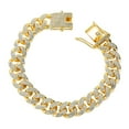 thumbnail image 3 of Fiudx Pulsera y Hebilla de Aleación Ajustable, Elegante Accesorio de Moda y Tono Dorado, Elegante Joyería para Mujer, para Uso Diario, Talla 20 Cm, Ajuste Perfecto., 3 of 7
