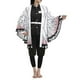 thumbnail image 3 of Kochou Shinobu Demon Slayer Cosplay Costume Set Anime Shinobu Haori Kimono Uniform Coat Women Halloween Roly Play Set, 3 of 4