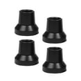 thumbnail image 3 of 4 Pieces Crutch Tips Replacement/ Heavy Duty Sturdy Reinforced Durable Upgraded Thickened/ Crutch Feet Cap/ Cane Tips for Hiking Sticks/ Canes Black 14mm Hole, 3 of 9