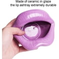 thumbnail image 4 of Creative Ceramic Cigarette Ashtrays with Lips Style Fashion Home Decorations, 4 of 6