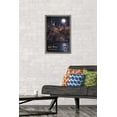 thumbnail image 2 of Harry Potter and the Sorcerer's Stone - Hogwarts at Night Wall Poster, 14.725" x 22.375", Framed, 2 of 6