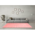 thumbnail image 3 of Ahgly Company Indoor Square Solid Red Modern Area Rugs, 4' Square, 3 of 4