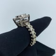 thumbnail image 2 of 14K Jumbo Circle Halo Diamond Engagement Ring, 2 of 2