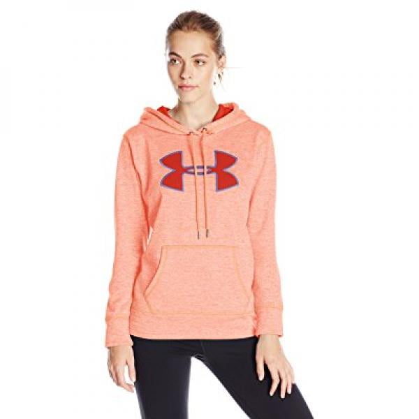 under armour women's storm armour fleece big logo twist hoodie