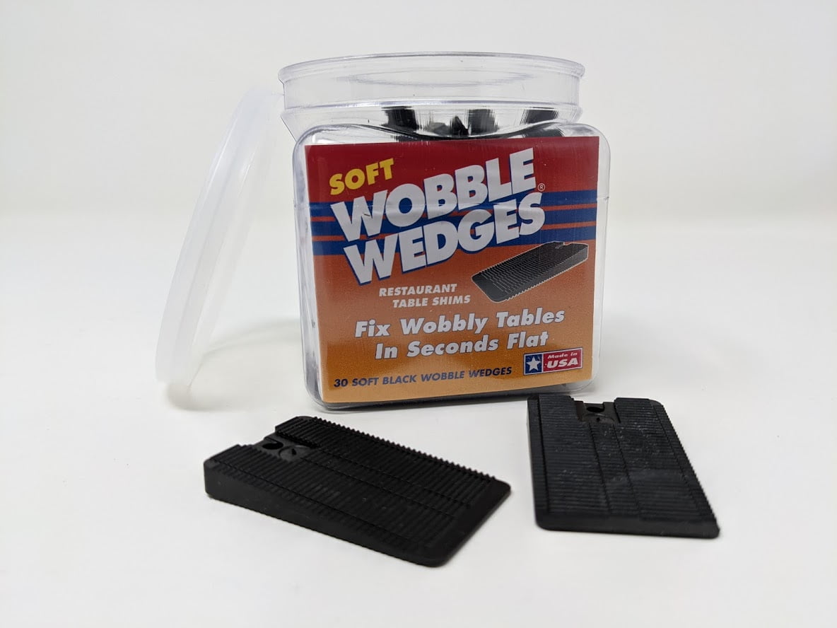 Pack of 12 Rubber Wobble Wedges 