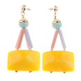 thumbnail image 2 of Pendiente de joyería jinwen Dangle Amarillo, 2 of 8
