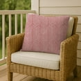 thumbnail image 5 of Creative Products Scribble Chevron Pink 20 x 20 Indoor / Outdoor Pillow, 5 of 8