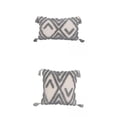 thumbnail image 1 of 2x FUNDA de COJÍN Boho Cojín decorativo Cojín con borlas Copetudo Funda de almohada, 1 of 3