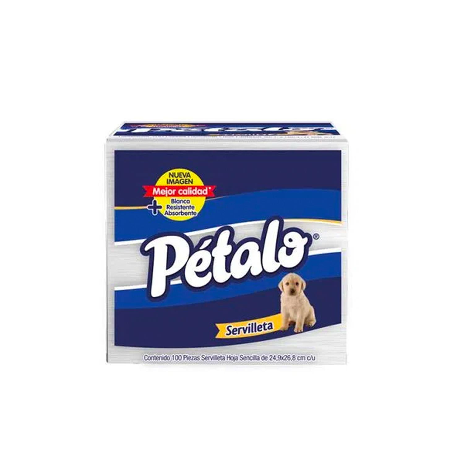 Servilletas Pétalo Blancas 100 piezas multicolor 100 piezas | Walmart ...