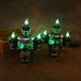 thumbnail image 1 of Juego de 2 luces de humo, luces de calavera de terror, luces de calabaza LED Elect, 1 of 5