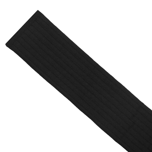 3X Martial Arts Karate TaeKwonDo Chain Soft Belt Black,3 x Taekwondo Belt,Black