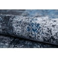thumbnail image 5 of Semnan Blue Modern Polyester Area Rugs for Living Room Washable Rugs Boho Moroccan Area Rug Soft Geometric Bohemian Carpet Distressed Indoor Rug for Bedroom Dining Room Office Nonslip Rug, 5 of 9