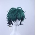 thumbnail image 2 of Peluca Reis My Hero Academia Green Valley Deku Peluca de cosplay degradada verde y negra JAMW Sencillez, 2 of 5