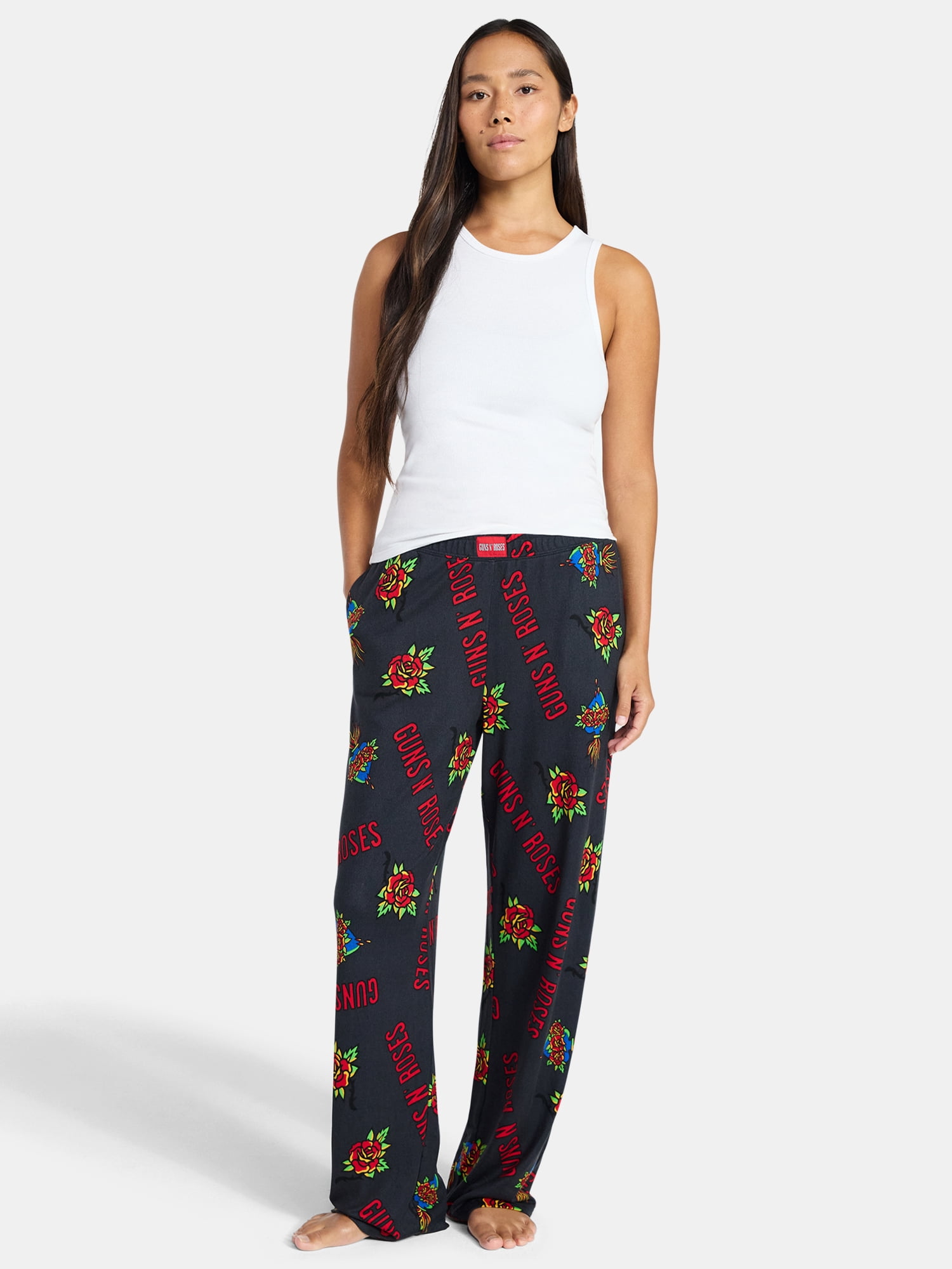 Guns N Roses Women's and Women's Plus Sleep Pants, Sizes S-3X
