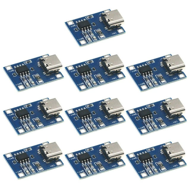 10pcs For TP4056 Lithium Battery Charging Module & USB Micro T Interface HO
