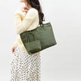 thumbnail image 2 of Win s Way Large Capacity Nylon Tote Bag for Women, Lightweight Extra Large Tote with Inner Pocket for Travel Work Shopping, 2 of 4