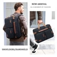 thumbnail image 4 of Transemion Large Capacity Laptop Backpack With Waterproof Fabric For Business Travel Clothes Business Backpack blue, 4 of 6