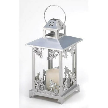 Zingz & Thingz 57070449 Frosted Vines Candle Lantern
